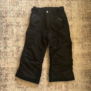 Black Kids Cargo Pants